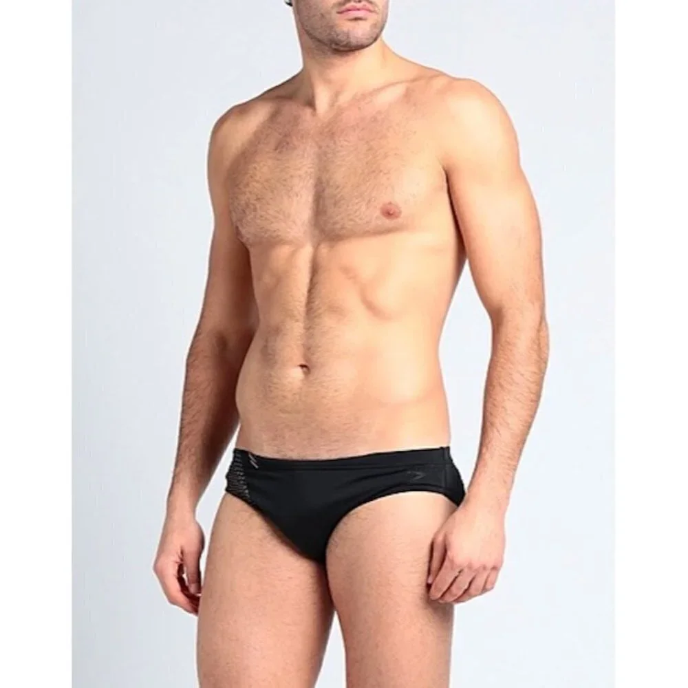 SPEEDO MENS Endurance+ Tech Panel 7cm Briefs Trunks Size: 32 NWT